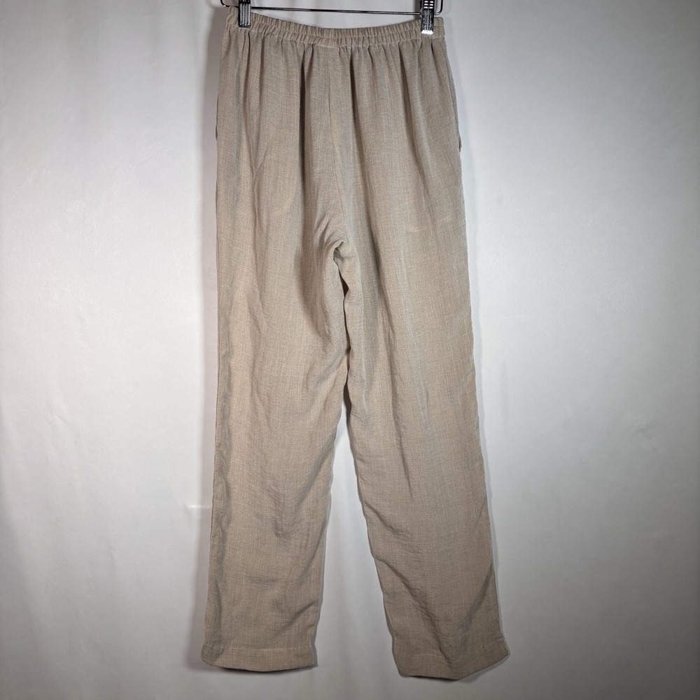 Vintage Fridaze Linen Pants Womens XS Resort Spring Break Beach Vacation Travel - Picture 2 of 8